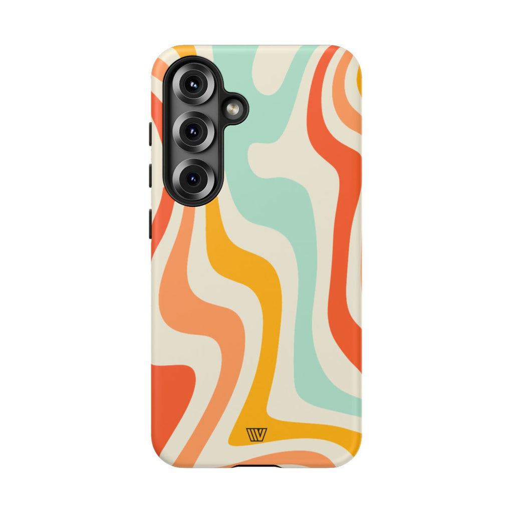 RETRO GROOVY SWIRLS | Tough Phone Case