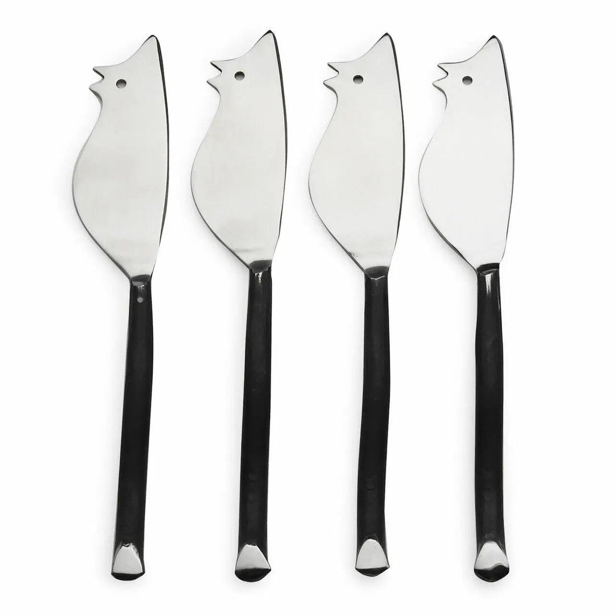 Twig Ratoncito Cheese Spreader/Knife 4 Pc. Set
