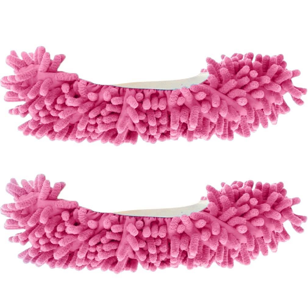 Unisex Super-Fun Machine-Washable Mop Slippers