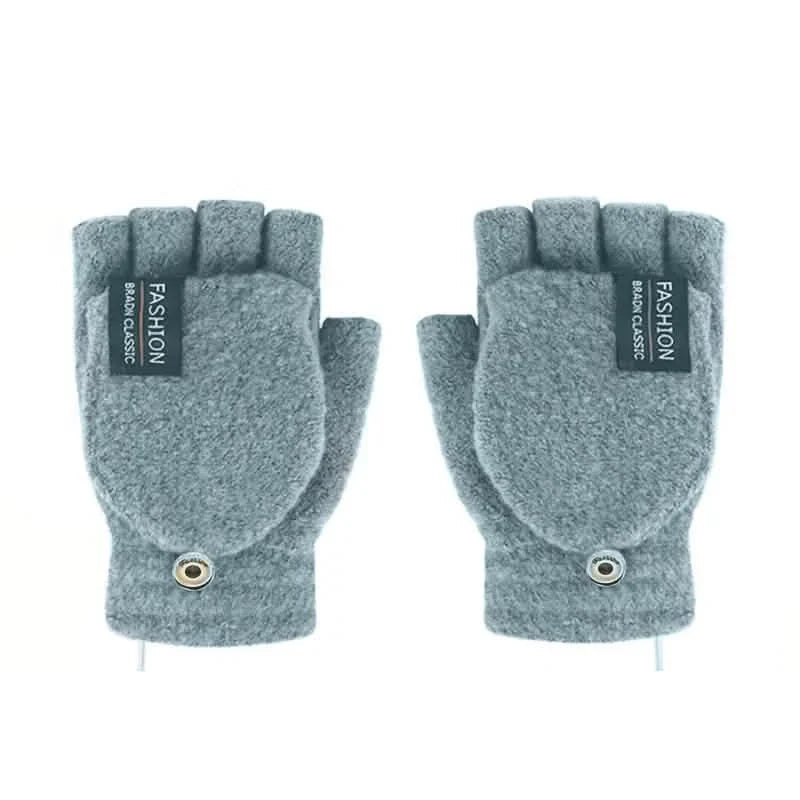 USB Electric Heating Adjustable Temperature Gloves