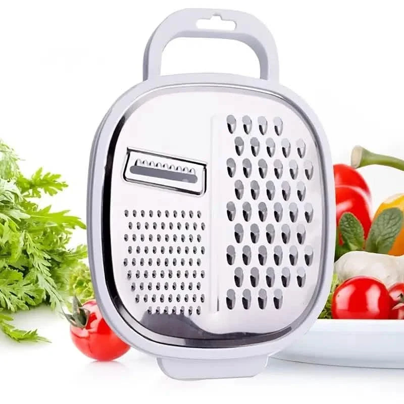 Vegetable Cutter With Lid And Drainer Basket