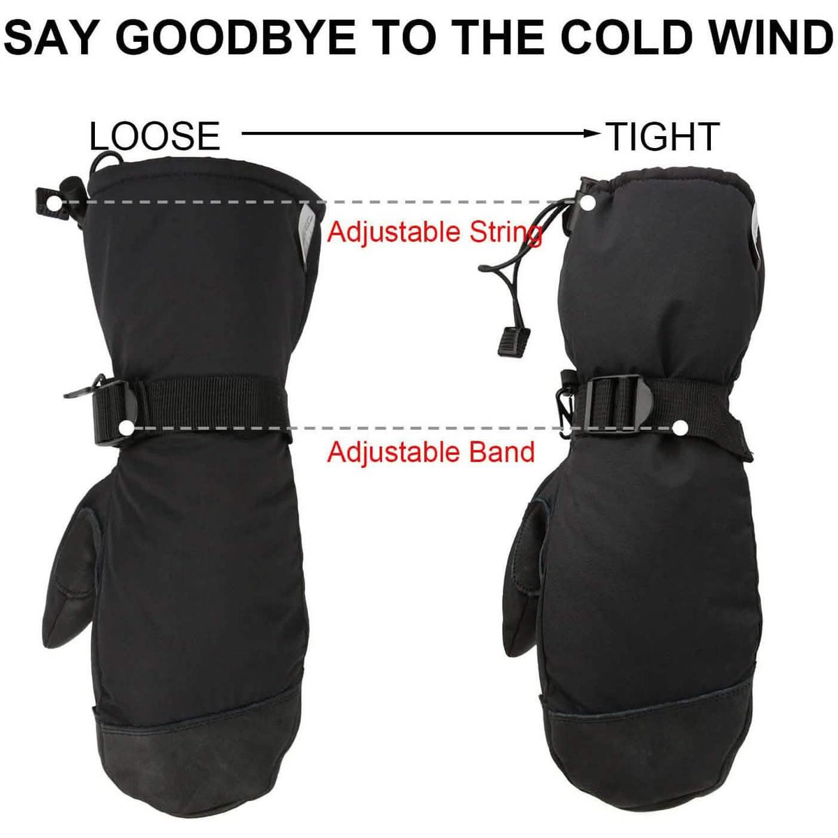 Winter Ski Thermal Gloves for Men and Women