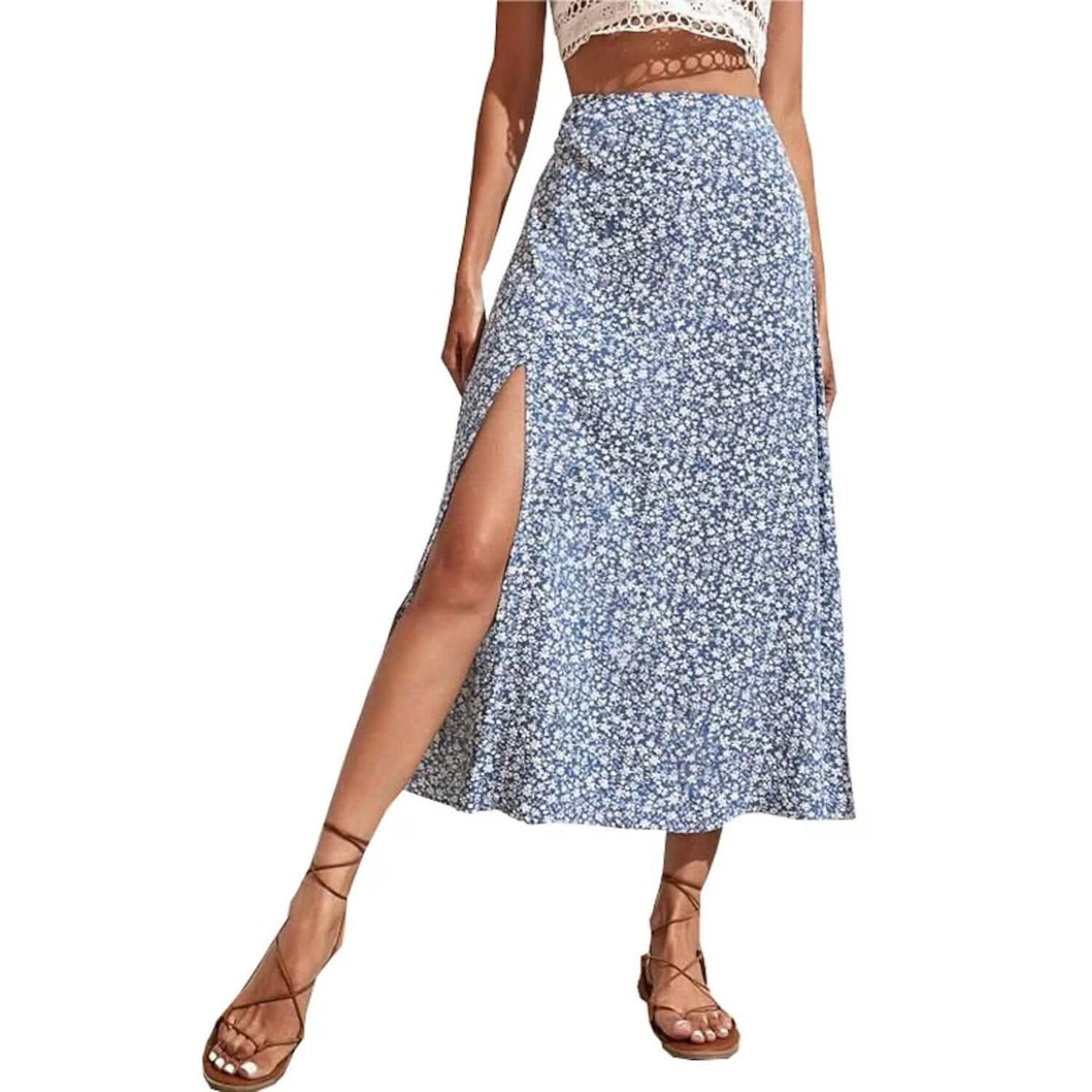 Women's A Line Long Skirt