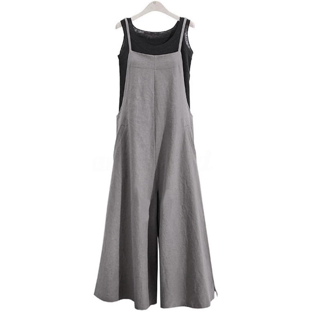 Women's Casual Loose Long Wide Leg Jumpsuits