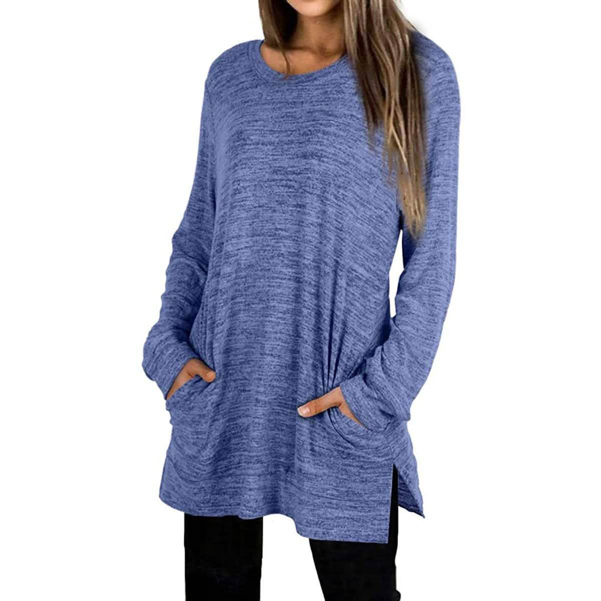 Women's Casual Sweatshirts Long Sleeve Oversized Shirt