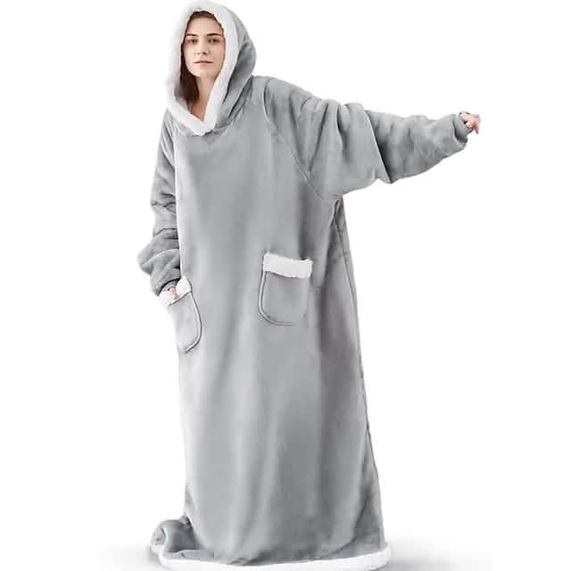 Women's Couple's Pajamas Nightgown Blanket Nighty