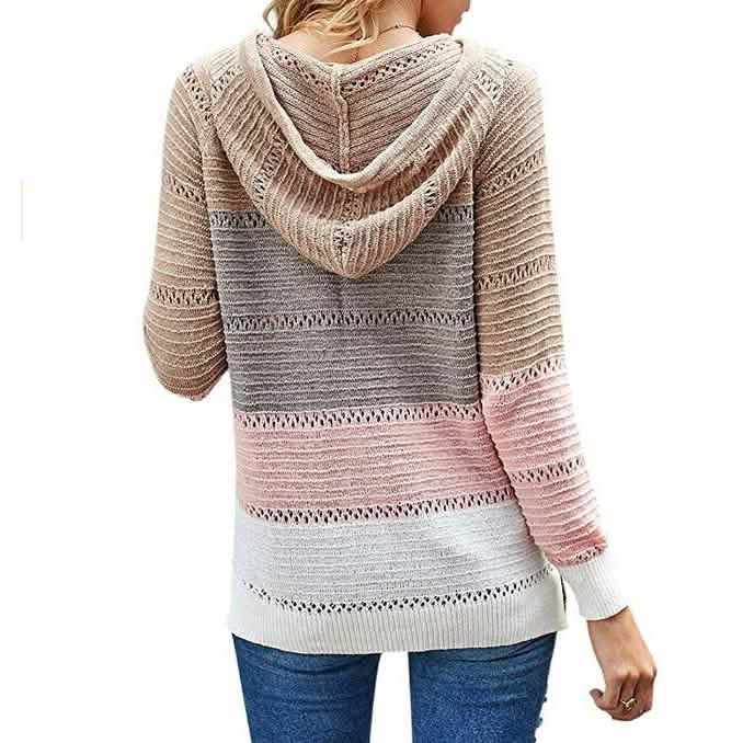 Women's Lightweight and Breathable Knit Hoodie