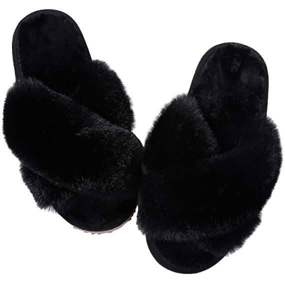 Women's Soft Plush Lightweight House Slippers