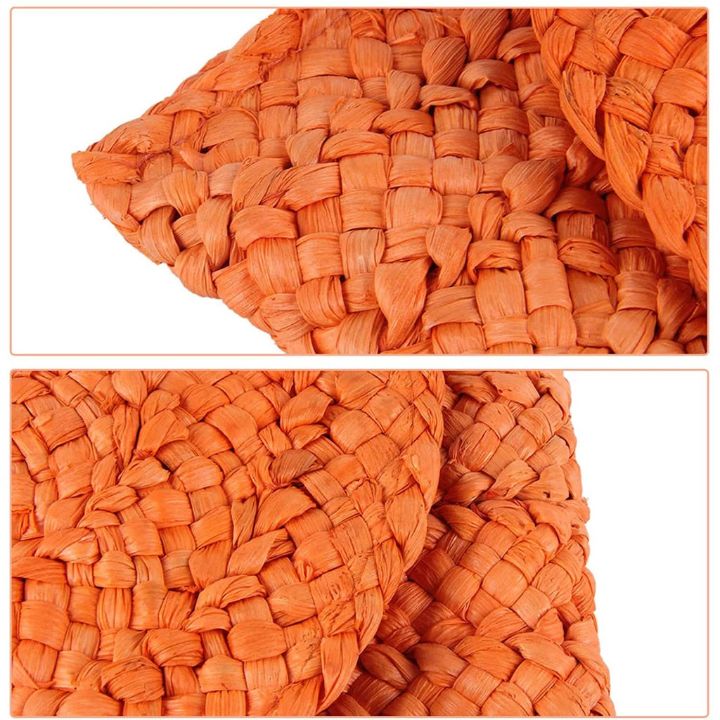 Women's Straw Clutch Purse