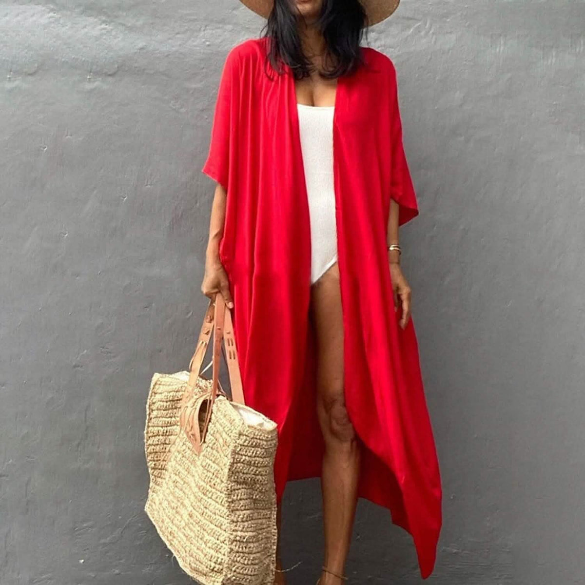 Women's Swimwear Cover Up Beach Top